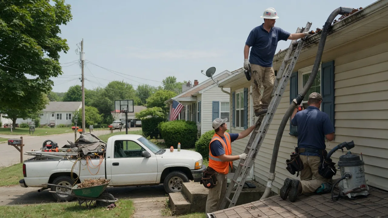 Gutter Installation in Bladensburg, OH near me